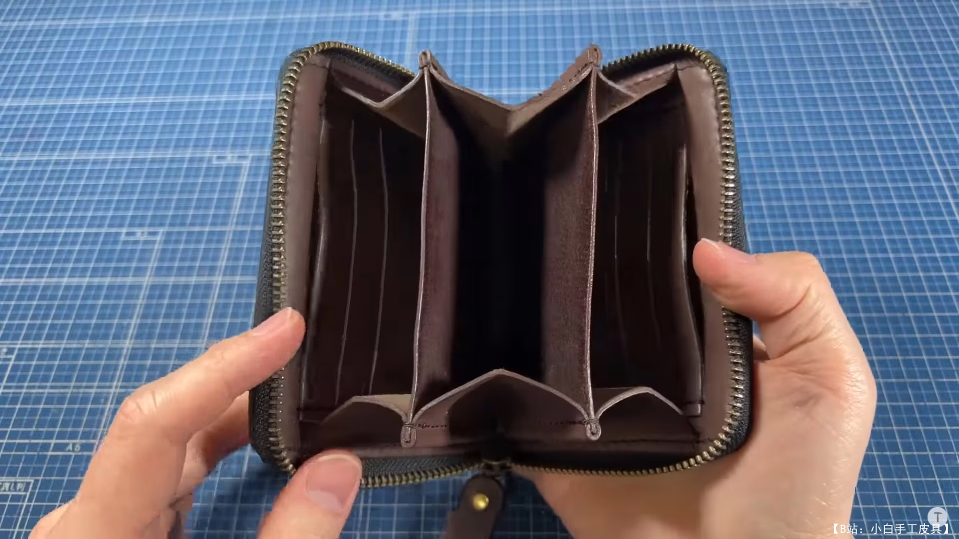 Maju T Works 免费版型半拉链钱包 - 3