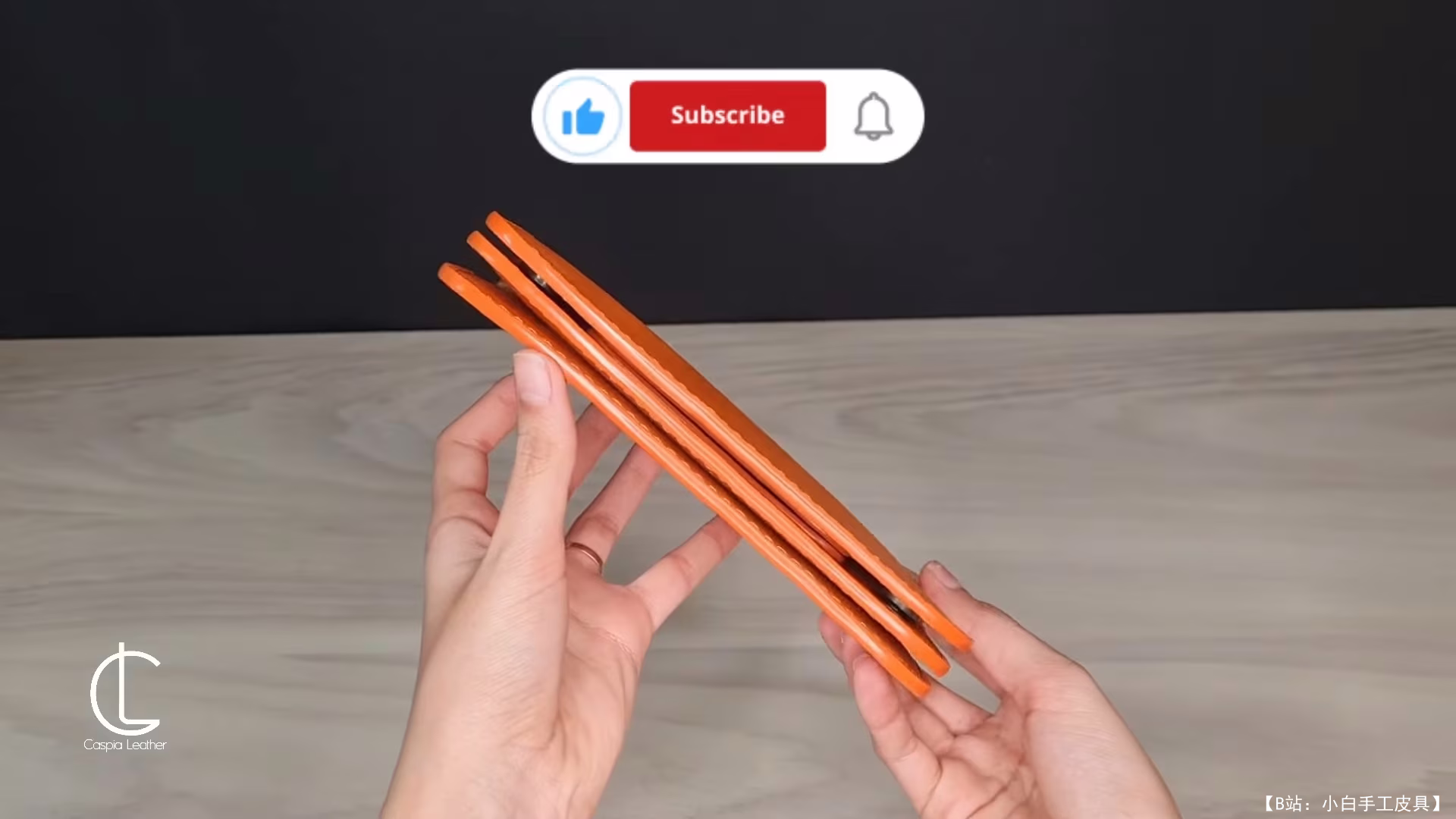 Caspia Leather 免费版型长款皮革钱包 - 2