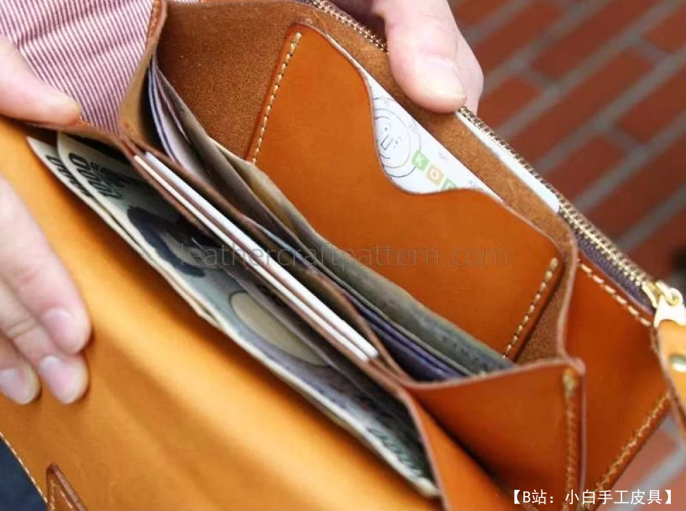 LCP Design 的免费版型加长钱包 LWP-30 - 7