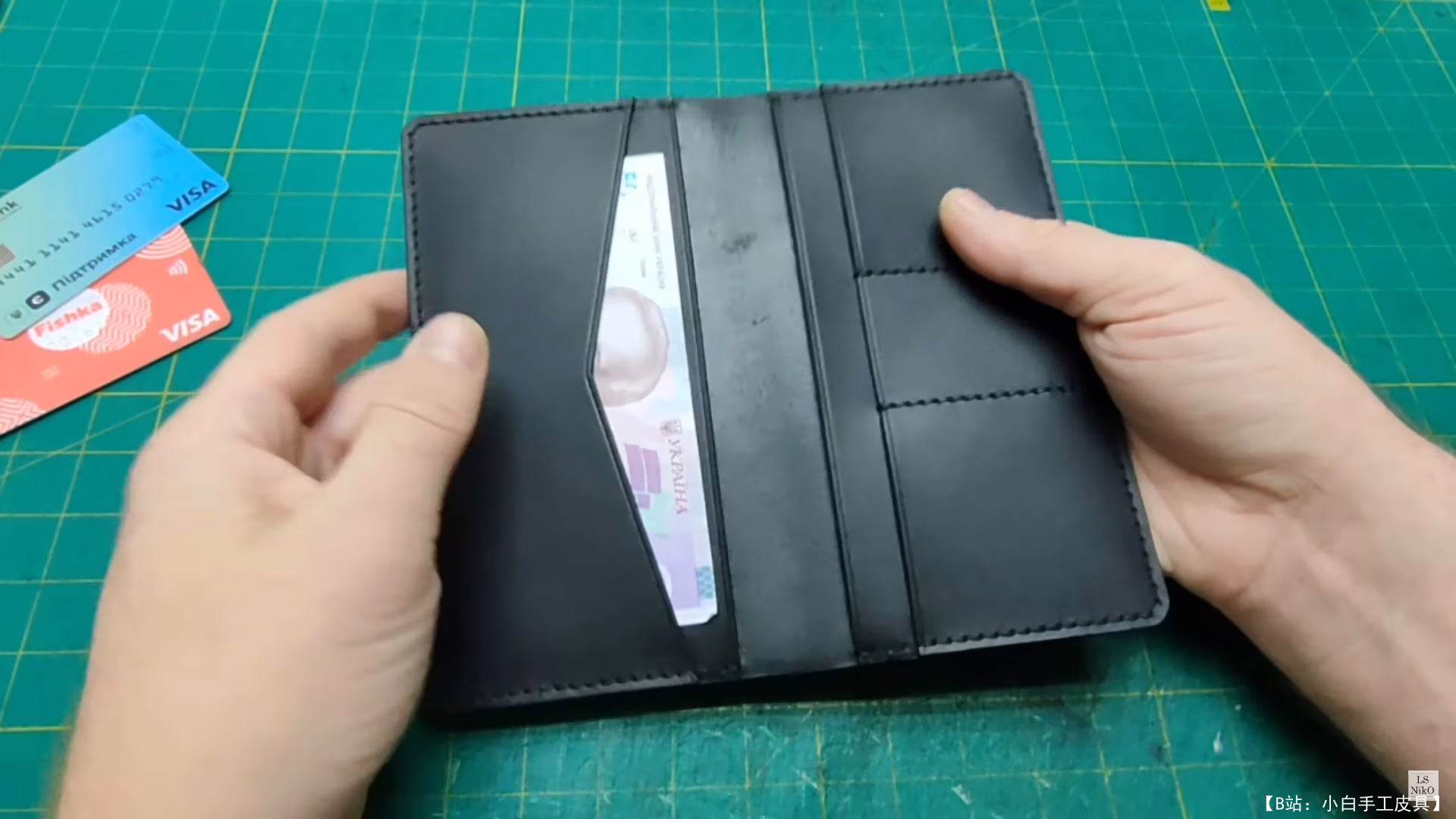 奥列格·尼古拉耶夫（Oleg Nikolaev）的免费版型薄皮革钞票（较长） - 1