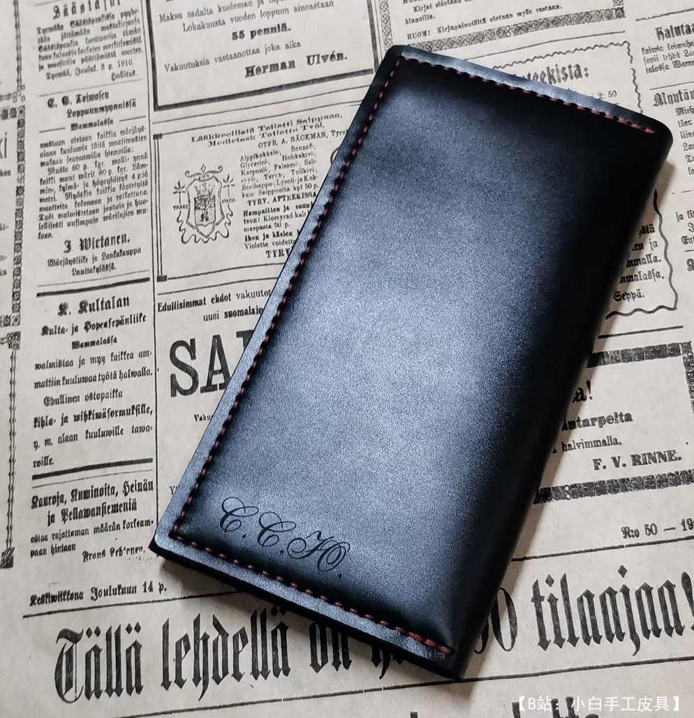 Mark Nikolai Leather 提供的免费旅行钱包版型 - 2