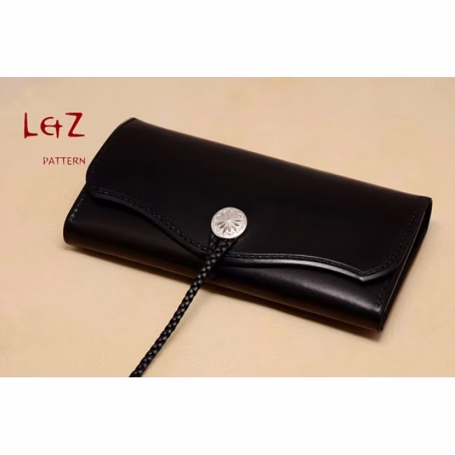 长款骑车人钱包的版型 - 3