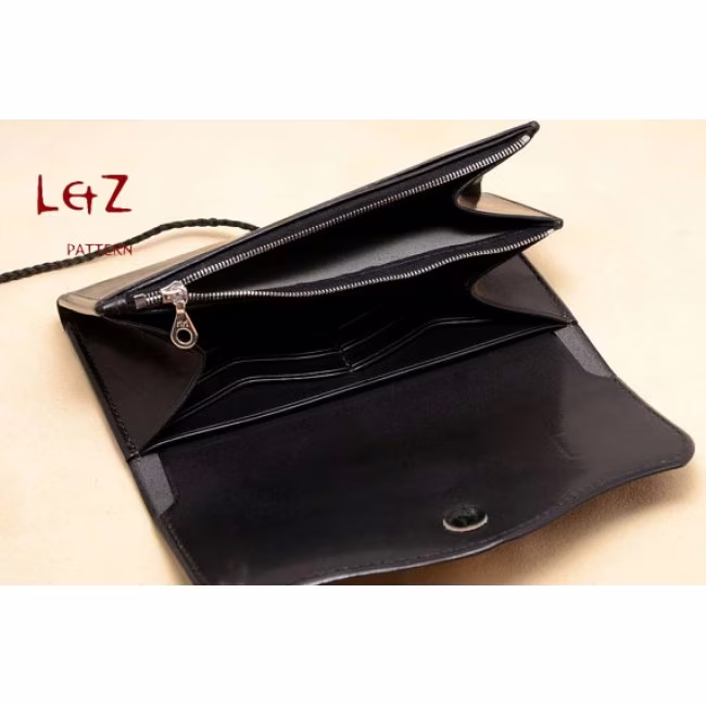 长款骑车人钱包的版型 - 4